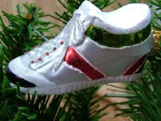 New Sport Glass Basketball Shoe Christmas Tree Ornament  