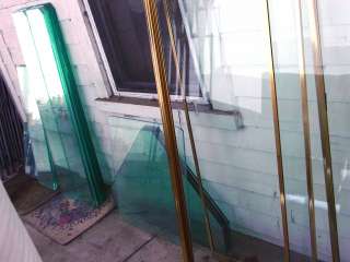 10 X 34 Pane of Glass 48 X 8 Pane of Glass Glass Pieces