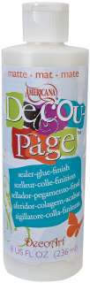Ounces Matte DecoArt Decoupage Glue DS10645  