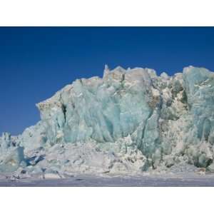  Glacier and Glacier Ice, Billefjord, Svalbard, Spitzbergen 