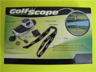 Golf Scope Excalibur Eletronics IMPROVE YOUR GAME   NEW  