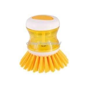  Functional Detergent Holding Dish Washing Brush 