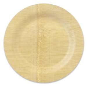  Bambu 060800 11 Disposable Bamboo Plate 100/CS Health 