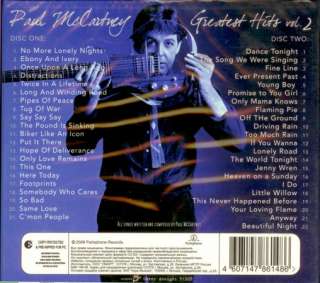 PAUL MCCARTNEY Greatest Hits #2 2CD DigiPak Box BEATLES  