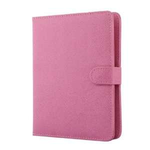  Pink Leather Case with USB Interface Keyboard for 8 MID 