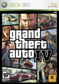 Grand Theft Auto IV   XBOX 360 Complete 710425390128  