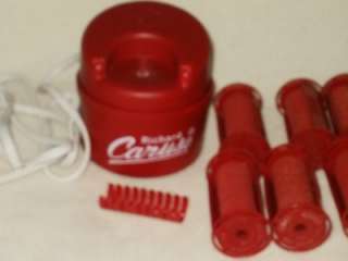 CARUSO STEAM HAIR SETTER WITH 10 ROLLERS GOOD CONDITION  