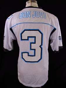   Bon Jovi Philadelphia Soul Football Jersey #3 XL White RARE  