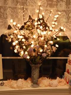 Lighted Florals make beautiful and elegant home and event decor