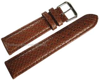   Havana Tan Brown Tommy Bahama Style Braided Leather Watch Band Strap