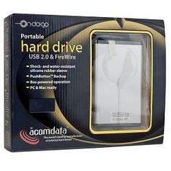   AcomData Ondago USB 2.0/FireWire External IDE HDD Enclosure  