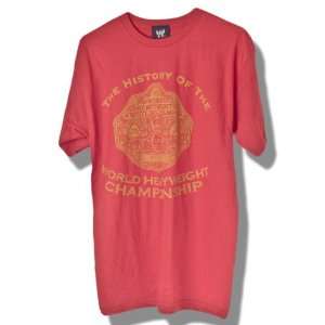   World Heavyweight Championship DVD Adult 3XL T Shirt 