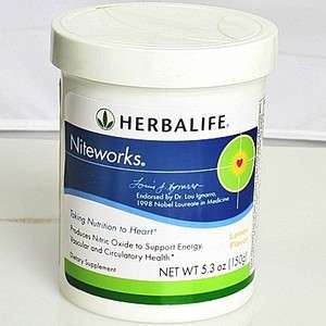   Herbalife Niteworks   Lemon Flavored   10.6 oz & 5.3 oz   Heart Health