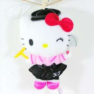 Hello Kitty Plush 5 Soft Toy With Strap Ornament Golf Sanrio  