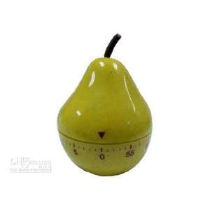  HOTER 60 Minute Pear Kitchen Timer, Mechanical Timer 