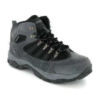   tec Kruger Waterproof Grey Black Suede Leather Hiking Boots Size 7 12