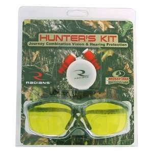 Hunters Kit Vision and Hearing Protection Journey Amber/MONBU Eyewear 