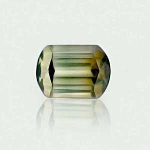    Color Tourmaline Facet Emerald Cut 4.15 ct Natural Gemstone Jewelry
