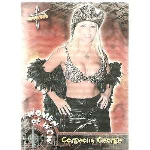 Women of WCW Gorgeous George 1999 Topps WCW Embossed Wrestling Trading 