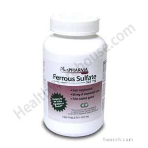 Ferrous Sulfate (325mg)   1000 Tablets