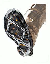 YakTrax Walker Design Snow And Ice Shoe Traction Device  Large 