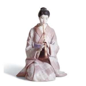  Shakuhachi Player Figurine Lladro