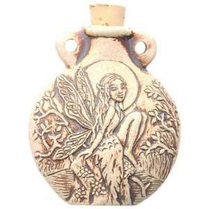   Ceramic High Fire Fairy Bottle Pendant, 49mm Arts, Crafts & Sewing