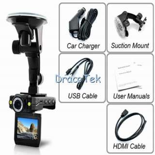 Conveniently record hassle free Full HD 1080p video in your car with 