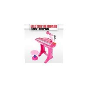   Electric Piano Toy Karaoke Music Keyboard PINK Kid Toys & Games