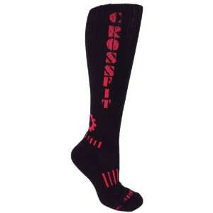  Custom Sock Source Knee High Black Ultimate Crossfit Socks 