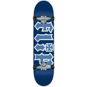  FLIP Team HKD Blue on Blue Skateboard 7.875 x 31.8 Sports 