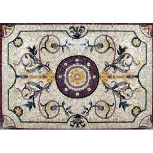   55x 40 Marble Mosaic Stone Art Tile Wall Floor Decor