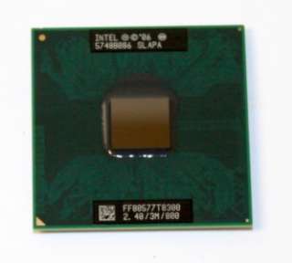 New Intel Core 2 Duo T8300 2.40Ghz 3M 800 MHz CPU SLAPA  