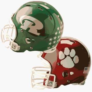  Football Protective Equip Helmet Decals   1 Color Custom 