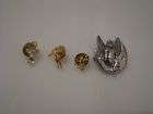 LOT OF ANGELS 3 LAPEL PINS 1 BROOCH