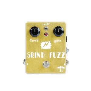    Heavy Electronics Grind Fuzz Pedal (Gold) Musical Instruments