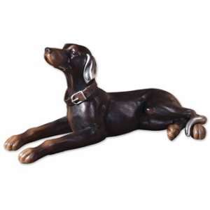  Uttermost Resting Dog Statue