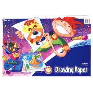  Academie Jr. Drawing Paper, 18 x 12 Inches, 50 Sheets 
