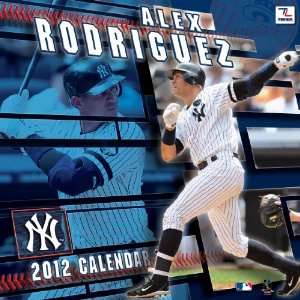  New York Yankees Alex Rodriguez 2012 Calendar 