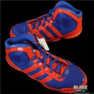  adiPure Basketball Orange/Blue Knicks Player Edition PE sz14.5  