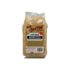  Bobs Red Mill Long Grain Brown Rice    27 oz Health 
