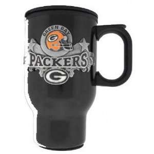  Green Bay Packers Black Travel Mug