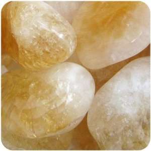  CITRINE   Tumbled Stones 3 XL EXTRA LARGE Crystals Health 