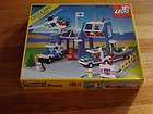 lego town system 6387 coastal rescue base helicopter with instructions