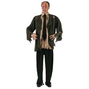   Lets Party By Fun World Standing Zombie Animated Prop 