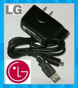 OEM Home Charger+USB Data Cable LG enV Touch VX 11000  