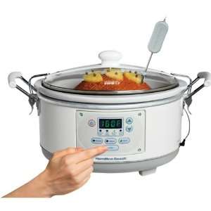  Set n Forget 5 Quart Programmable Slow Cooker with Clip 