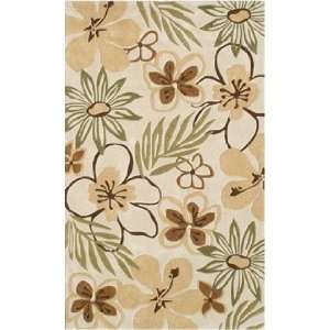  The Rug Market Ecconox Hana 72357 Ivory and Brown and 