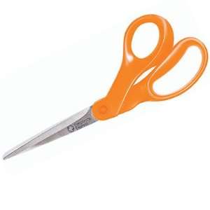  Office Scissors, Left Handed, 8 Bent, Stainless Steel 