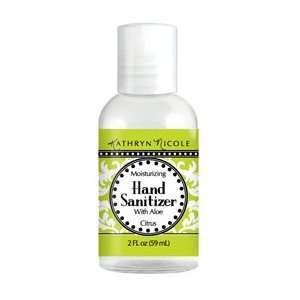  Damask Green Hand Sanitizer Citrus